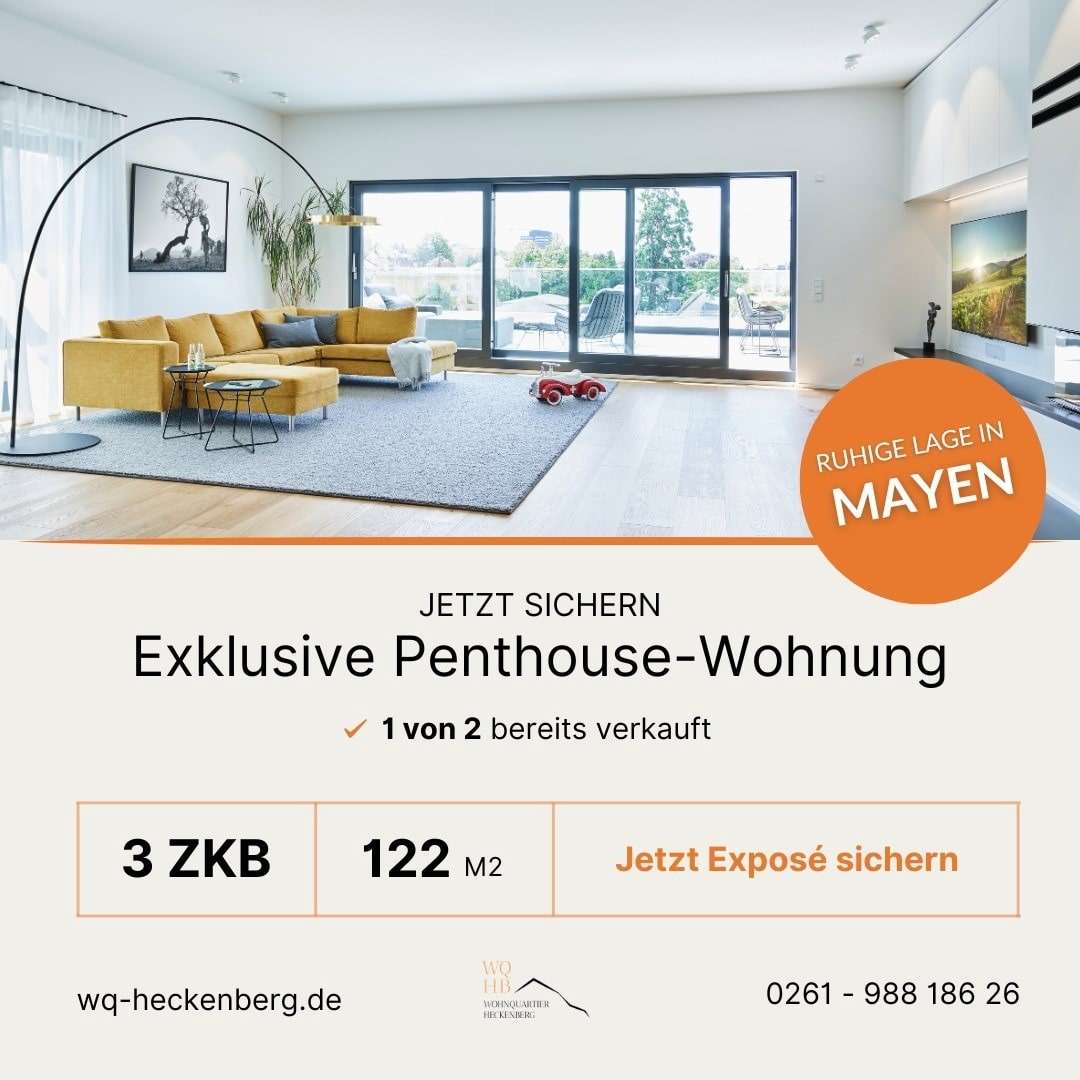 2 - Dachgeschosswohnung in 56727 Mayen mit 123m² kaufen