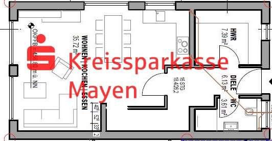 Erdgeschoß - Einfamilienhaus in 56759 Kaisersesch mit 110m² kaufen