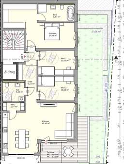 Wohnung 1 Haus rechts mit Gartenant - Erdgeschosswohnung in 56626 Andernach mit 127m² kaufen