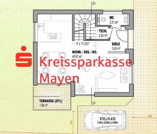 Erdgeschoß - Einfamilienhaus in 56626 Andernach mit 100m² kaufen