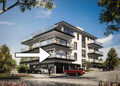 Rheinquartier Wohnung # 1 im 1.Obergeschoß