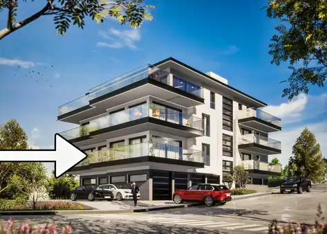 Rheinquartier Wohnung # 2 im 1.Obergeschoß