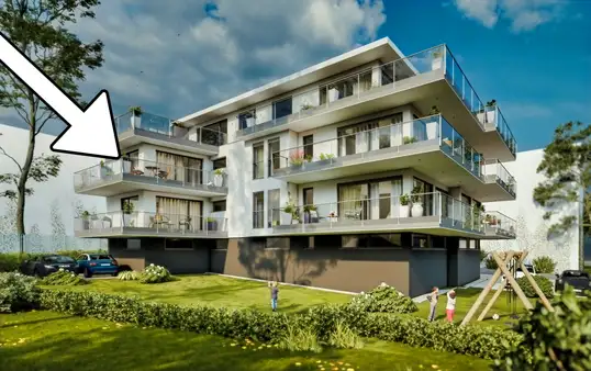 Rheinquartier Wohnung # 7 im 2.Obergeschoß