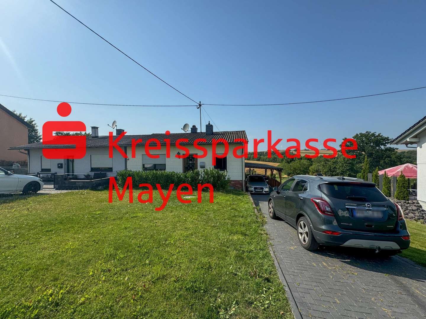 Außenansicht - Doppelhaushälfte in 56754 Forst mit 110m² kaufen