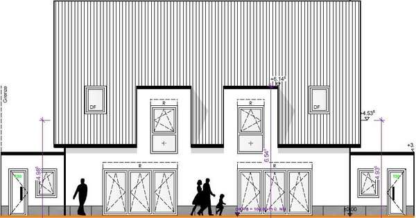 Gartenansicht - Doppelhaushälfte in 56637 Plaidt mit 149m² kaufen