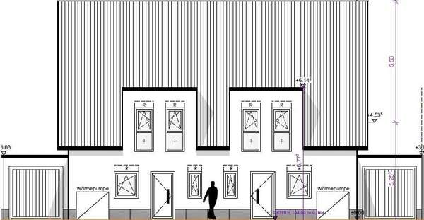 Straßenansicht - Doppelhaushälfte in 56637 Plaidt mit 149m² kaufen