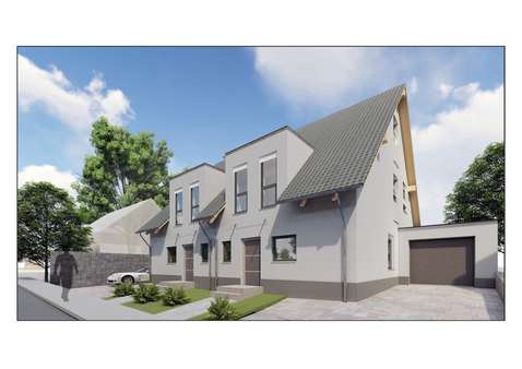Ansicht - Doppelhaushälfte in 56637 Plaidt mit 149m² kaufen