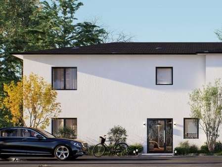 Frontansicht - Doppelhaushälfte in 56220 Bassenheim mit 135m² kaufen