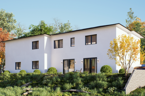 Ruückansicht - Doppelhaushälfte in 56220 Bassenheim mit 135m² kaufen