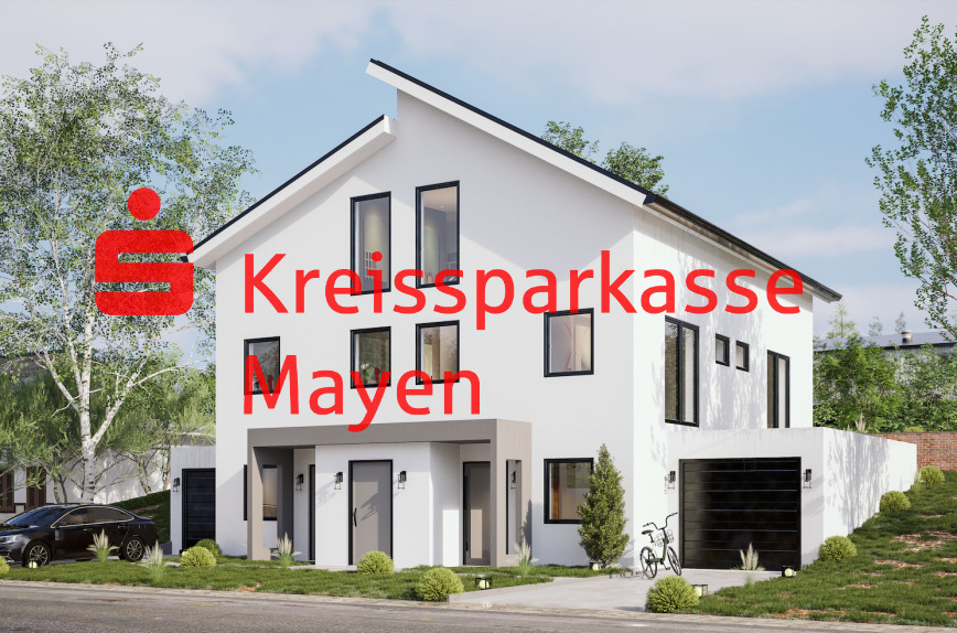 Frontansicht - Doppelhaushälfte in 56761 Müllenbach mit 116m² kaufen