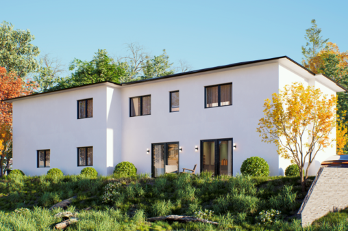 Ruückansicht - Doppelhaushälfte in 56220 Bassenheim mit 136m² kaufen