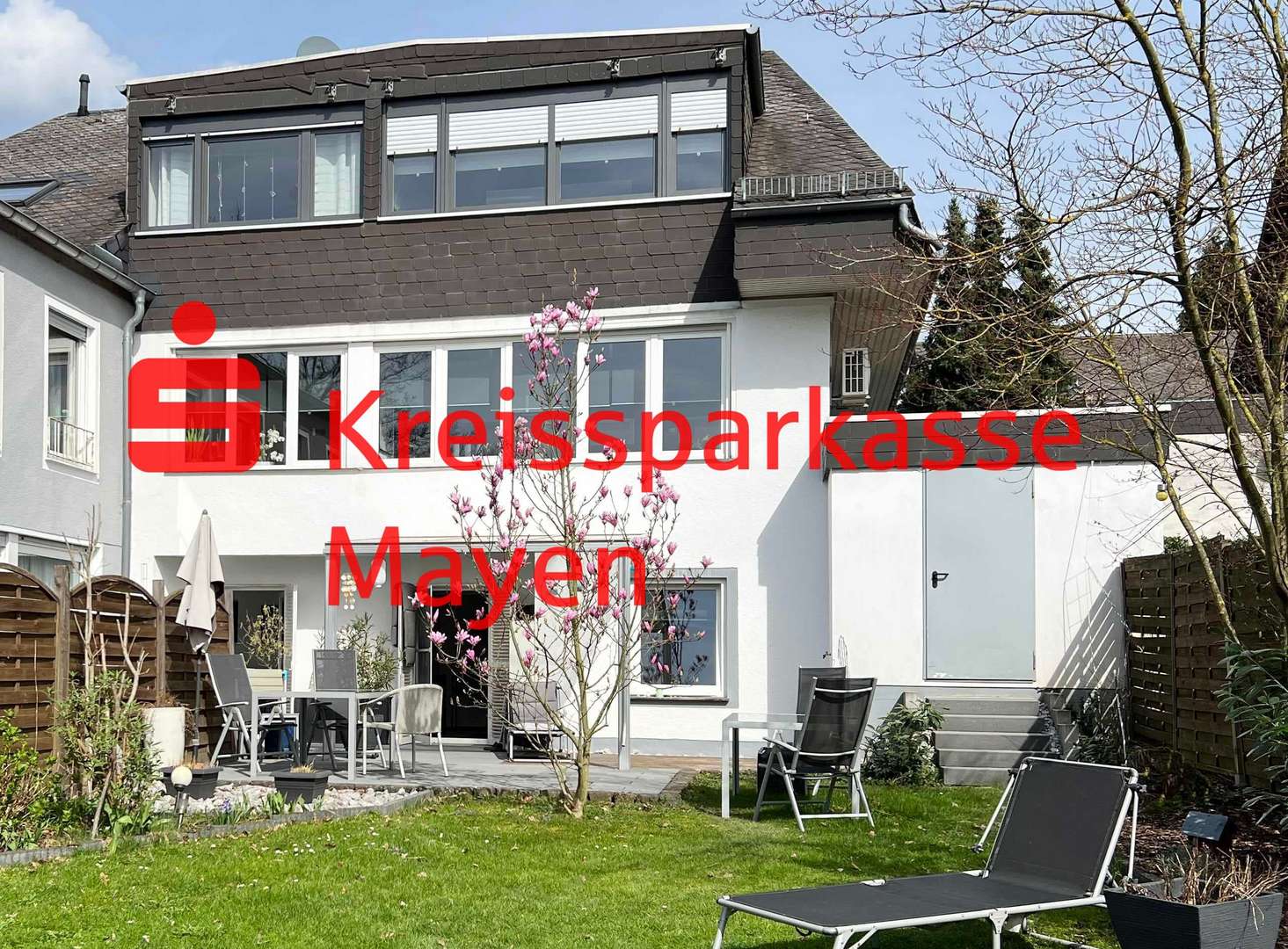 Rückansicht - Doppelhaushälfte in 56203 Höhr-Grenzhausen mit 180m² kaufen