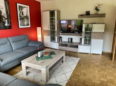 Wohnzimmer - Doppelhaushälfte in 54313 Zemmer mit 120m² kaufen