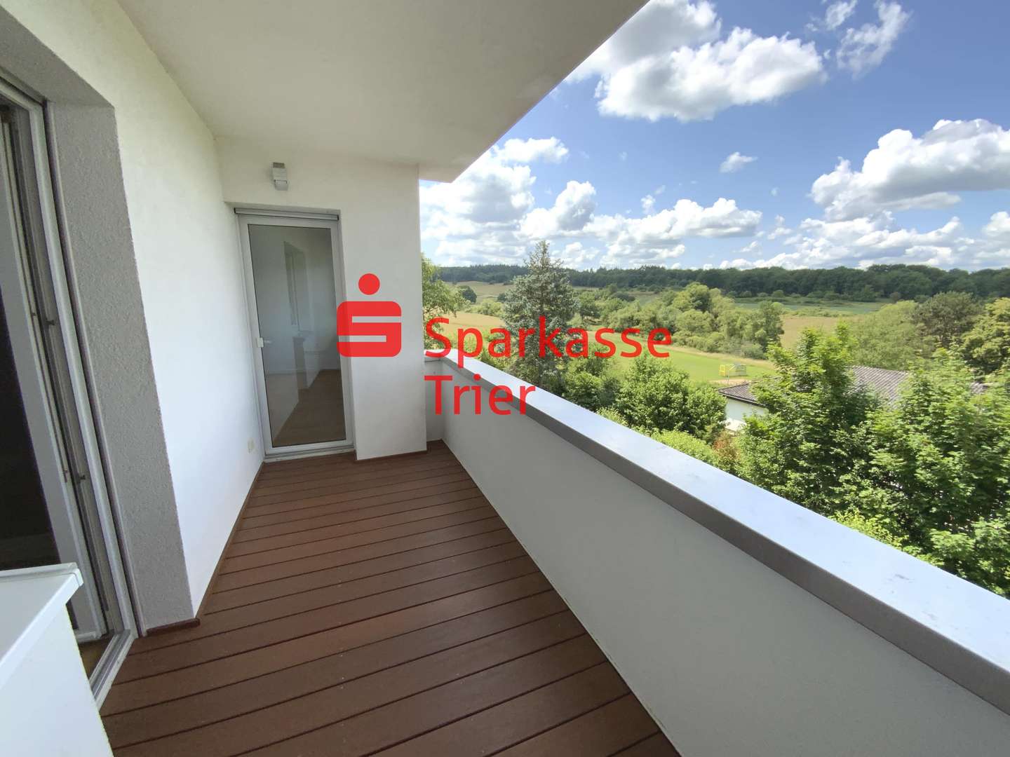 Balkon mit Ausblick Balkon mit Ausblick - Etagenwohnung in 54329 Konz mit 98m² kaufen