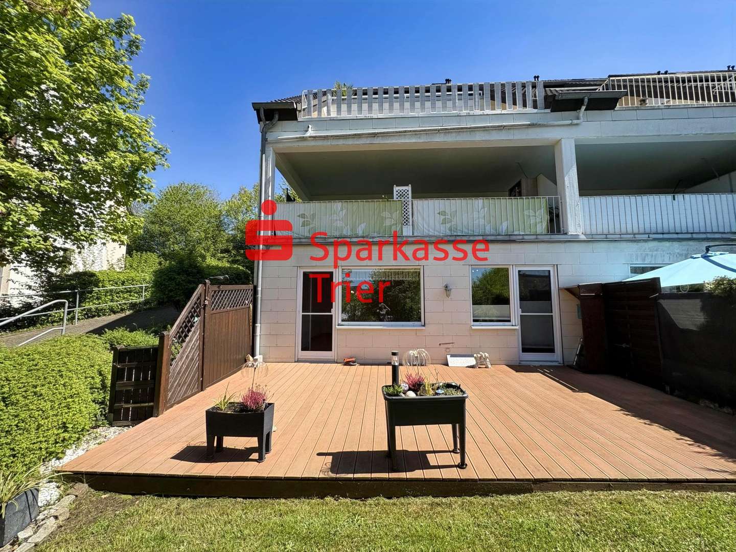 Rückansicht - Erdgeschosswohnung in 54294 Trier mit 94m² kaufen