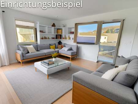 Wohnzimmer - Etagenwohnung in 54295 Trier mit 87m² kaufen