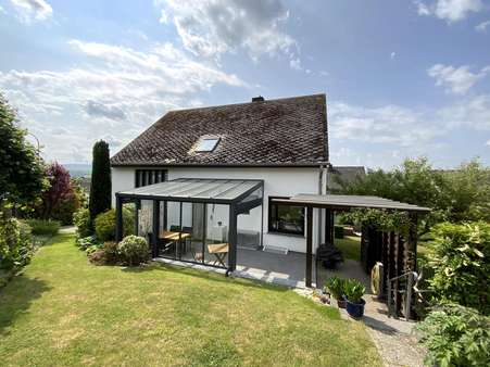 Rückansicht - Einfamilienhaus in 54317 Gusterath mit 157m² kaufen