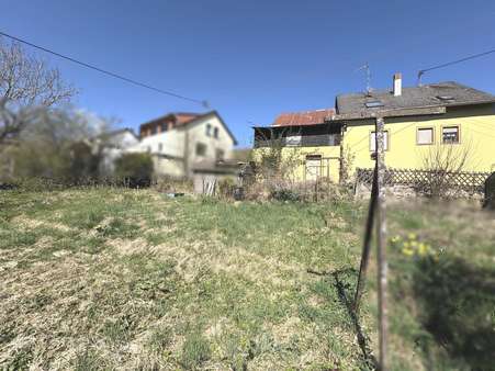 Außenansicht Gartenseite - Grundstück in 54298 Aach mit 809m² kaufen