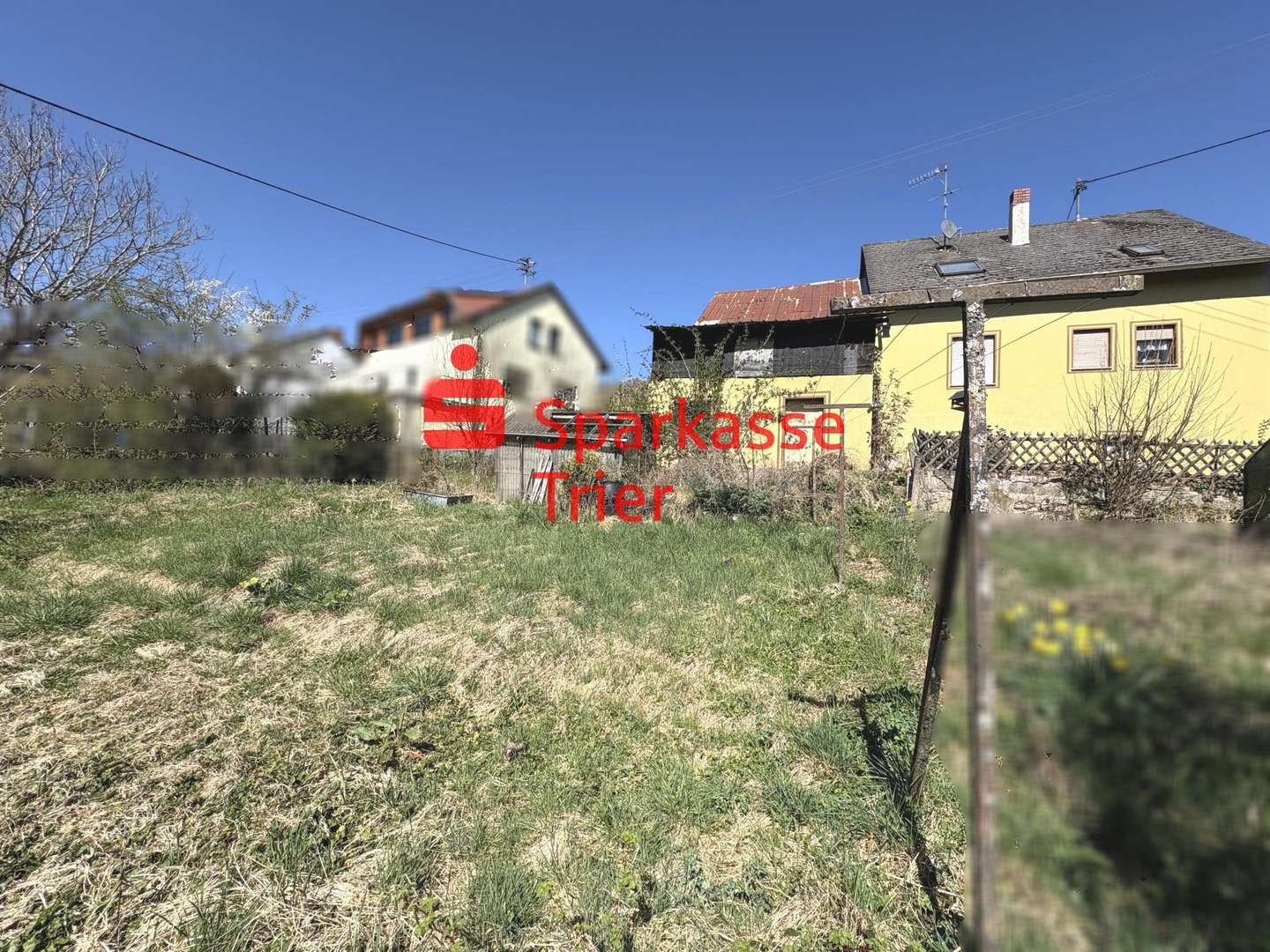 Außenansicht Gartenseite - Grundstück in 54298 Aach mit 809m² kaufen