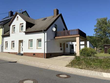 Hausansicht - Reihenendhaus in 54422 Züsch mit 137m² kaufen