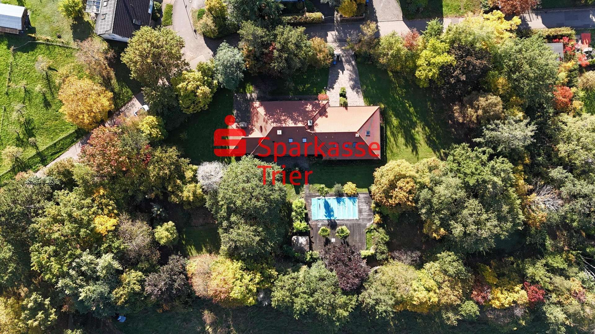 Ansicht Haus und Garten Ansicht Haus und Garten - Villa in 54441 Kanzem mit 321m² kaufen
