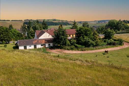 Luftbild Gebäude - Bauernhaus in 54597 Gesotz, Gem Hargarten mit 288m² kaufen