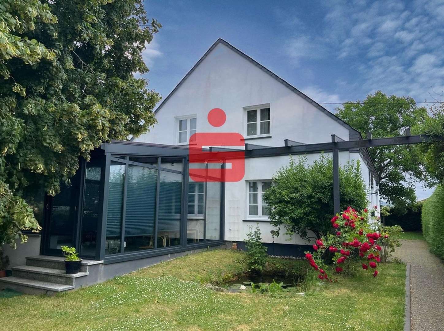 Vorderansicht Vorderansicht - Einfamilienhaus in 54673 Rodershausen mit 165m² kaufen