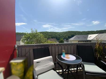 Ausblick vom Balkon - Etagenwohnung in 54595 Prüm mit 88m² kaufen