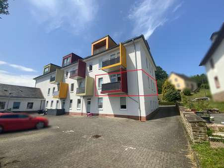 Rückansicht - Etagenwohnung in 54595 Prüm mit 88m² kaufen