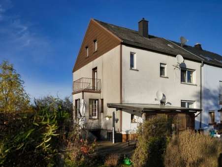 Rückseite - Doppelhaushälfte in 54298 Orenhofen mit 113m² kaufen