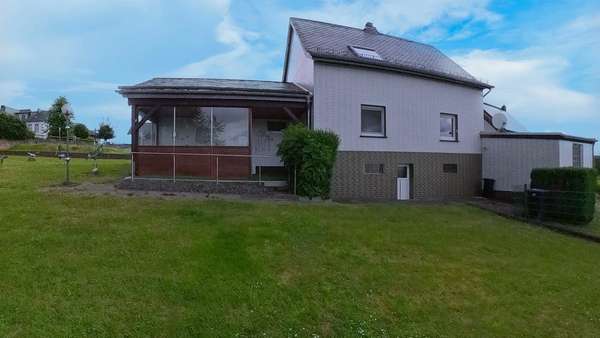 Rückseite Rückseite - Einfamilienhaus in 54586 Schüller mit 130m² kaufen