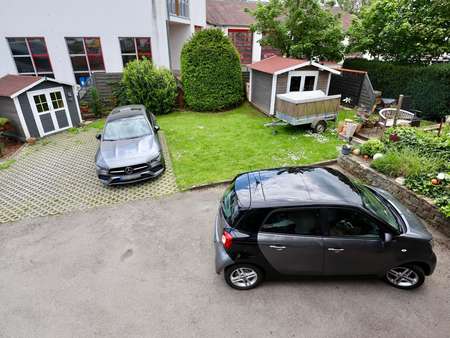 Garten - Blick vom Balkon - Einfamilienhaus in 54550 Daun mit 120m² kaufen