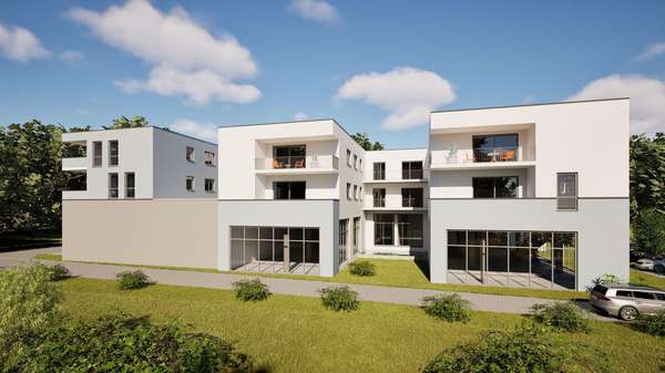 Süd-Ansicht - Etagenwohnung in 54516 Wittlich mit 48m² kaufen