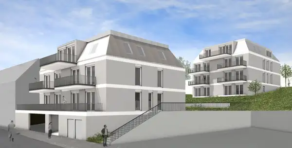 Neubau von zwei Wohnhäusern mit insgesamt 12 Eigentumswohnungen in Top-Wohnlage von Bernkastel-Kues  