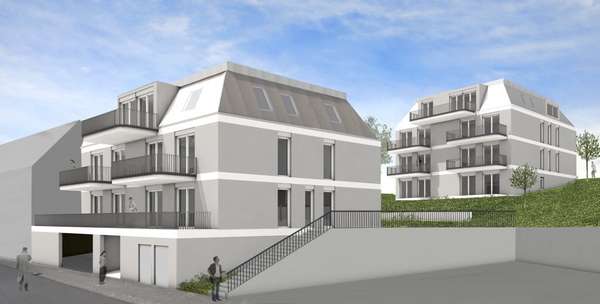 Ansicht Brüningstraße - Penthouse-Wohnung in 54470 Bernkastel-Kues mit 145m² kaufen