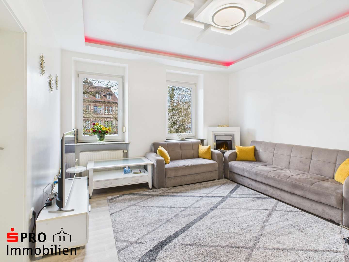 Wohnzimmer EG - Zweifamilienhaus in 66386 St. Ingbert mit 123m² kaufen