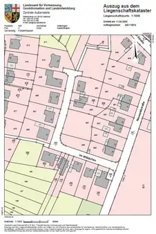 Großzügiges Baugrundstück in attraktivem Neubaugebiet