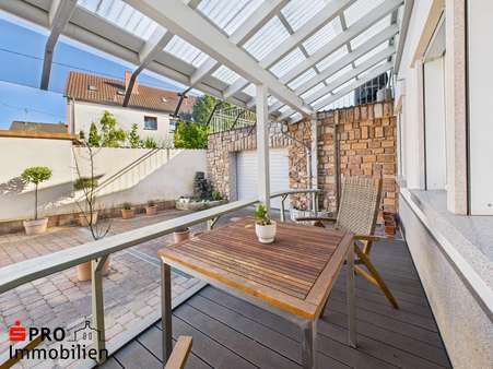 Terrasse - Erdgeschosswohnung in 66333 Völklingen mit 80m² kaufen
