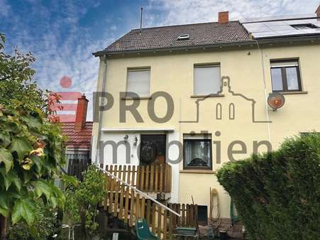 Rückseite Rückseite - Reihenendhaus in 66271 Kleinblittersdorf mit 105m² kaufen