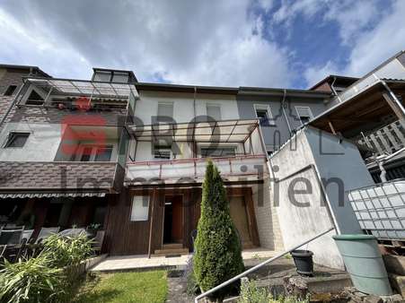 Rückansicht Rückansicht - Reihenmittelhaus in 66352 Großrosseln mit 98m² kaufen