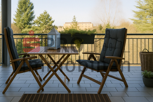 Balkon Balkon - Etagenwohnung in 66386 St. Ingbert mit 55m² kaufen