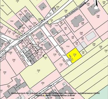 Flurkarte - Grundstück in 66386 St. Ingbert mit 369m² kaufen