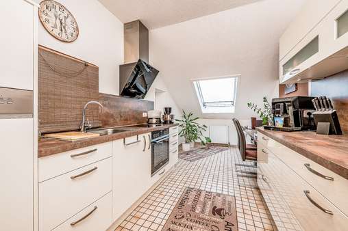 Küche - Dachgeschosswohnung in 66640 Namborn mit 82m² kaufen