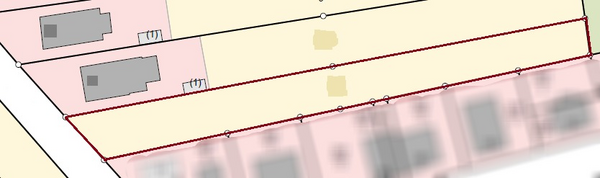 Ausschnitt Flurkarte - Grundstück in 66640 Namborn mit 1472m² kaufen