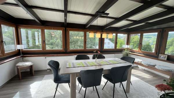 Wintergarten ( Esszimmer ) - Einfamilienhaus in 66620 Nonnweiler mit 145m² kaufen