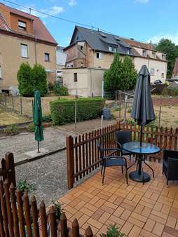 Terrasse  - Einfamilienhaus in 66578 Schiffweiler mit 114m² kaufen