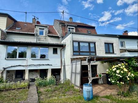 Rückseite - Zweifamilienhaus in 66578 Schiffweiler mit 130m² kaufen