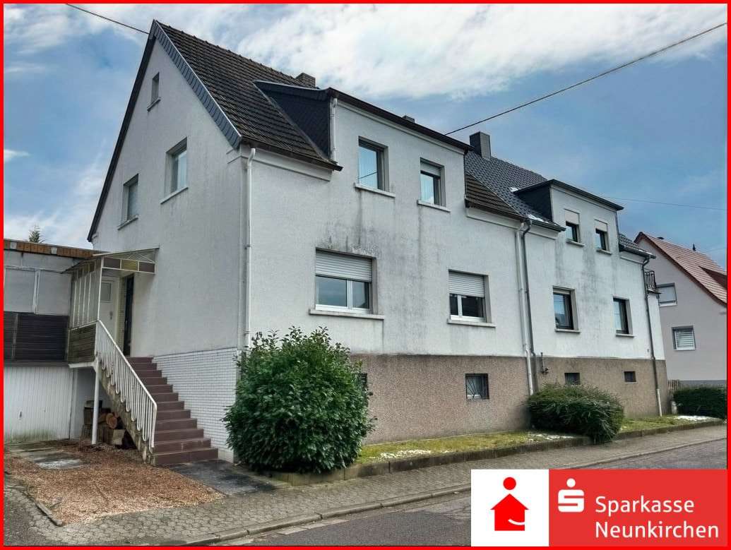 Front - Doppelhaushälfte in 66589 Merchweiler mit 256m² kaufen