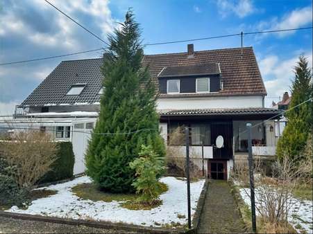 Rückseite - Doppelhaushälfte in 66589 Merchweiler mit 256m² kaufen