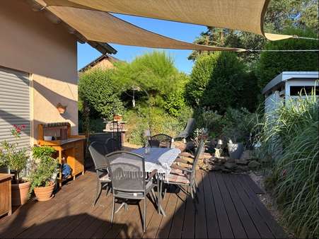 Hauptterrasse - Einfamilienhaus in 66578 Schiffweiler mit 124m² kaufen
